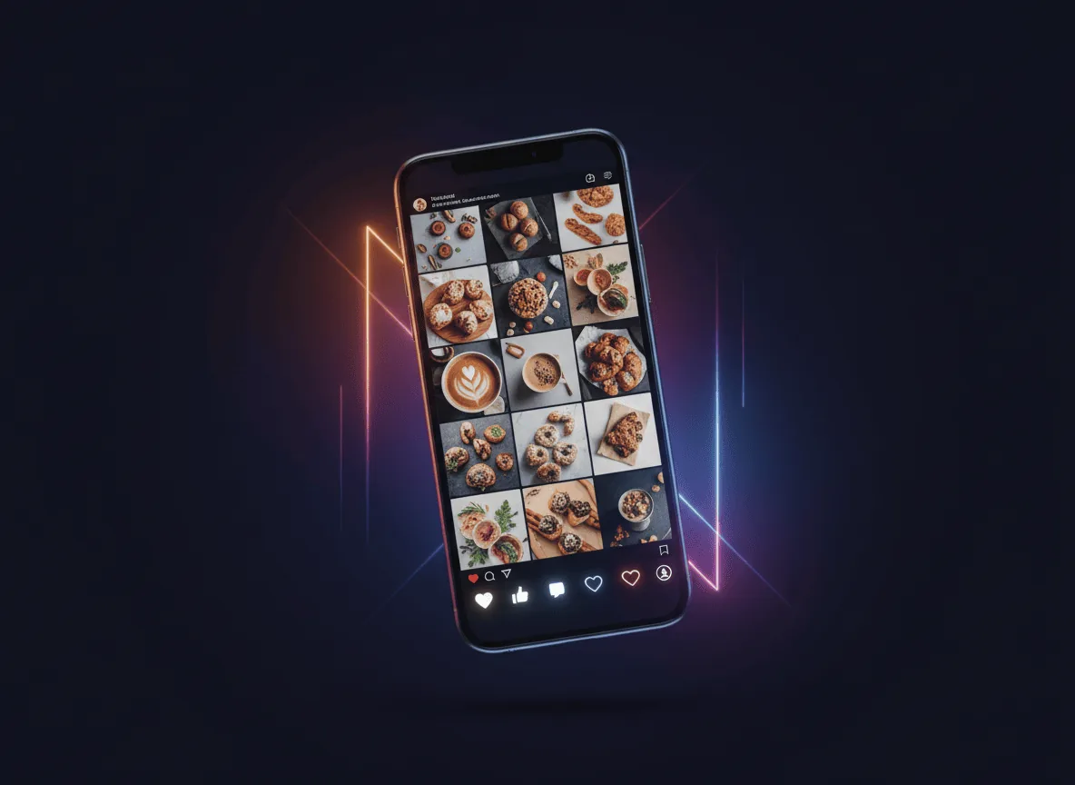 Feed de Instagram gestionado con IA